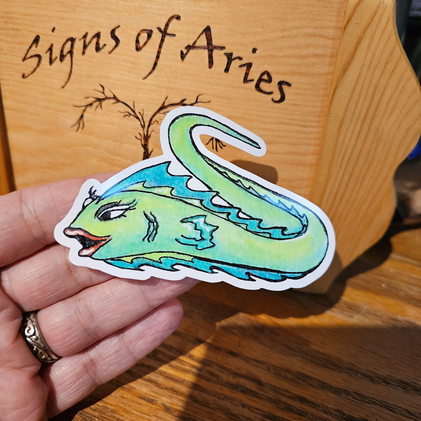 Sassy Eel stickers