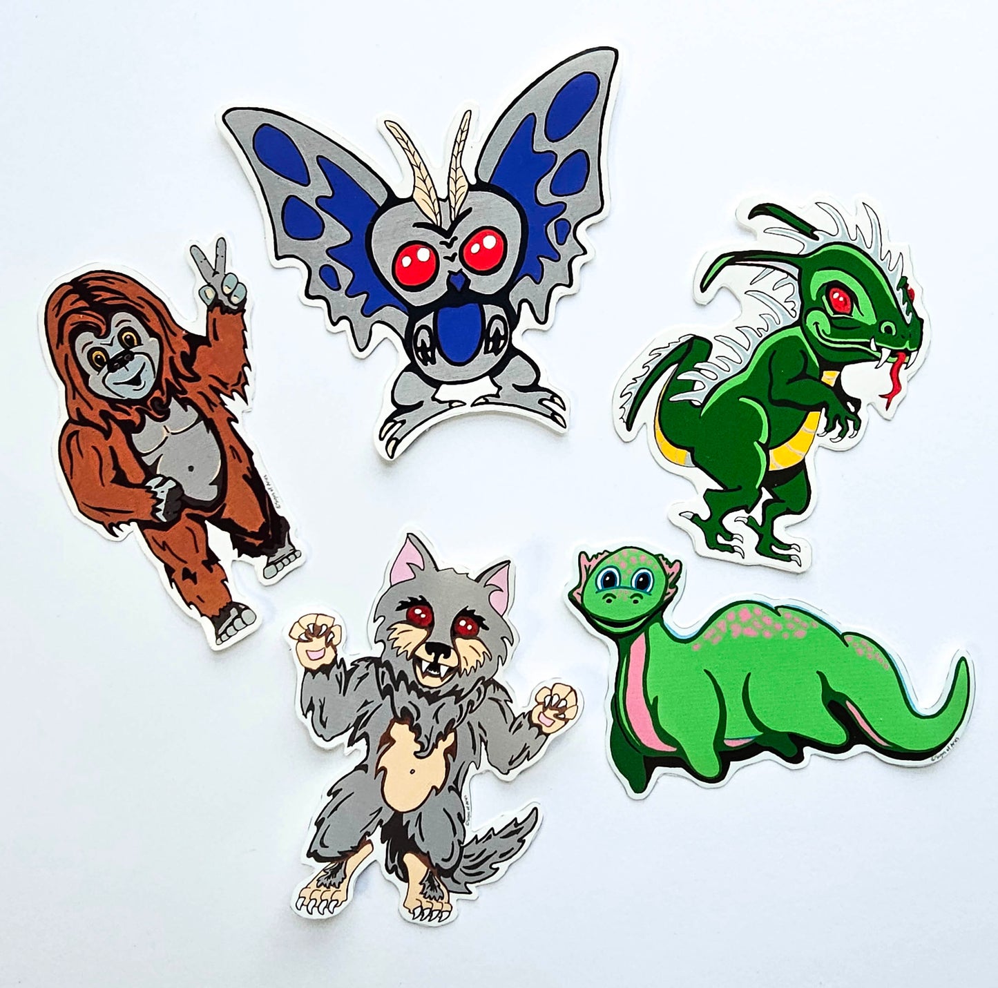 Cute Criptid Stickers