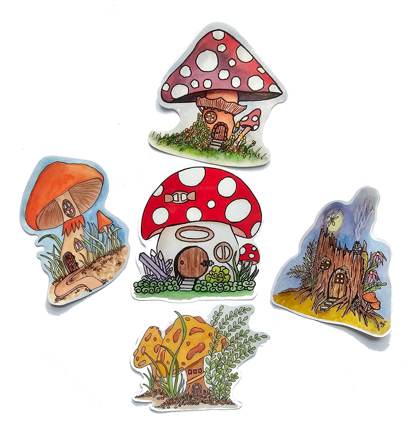 Fairy Homes Stickers