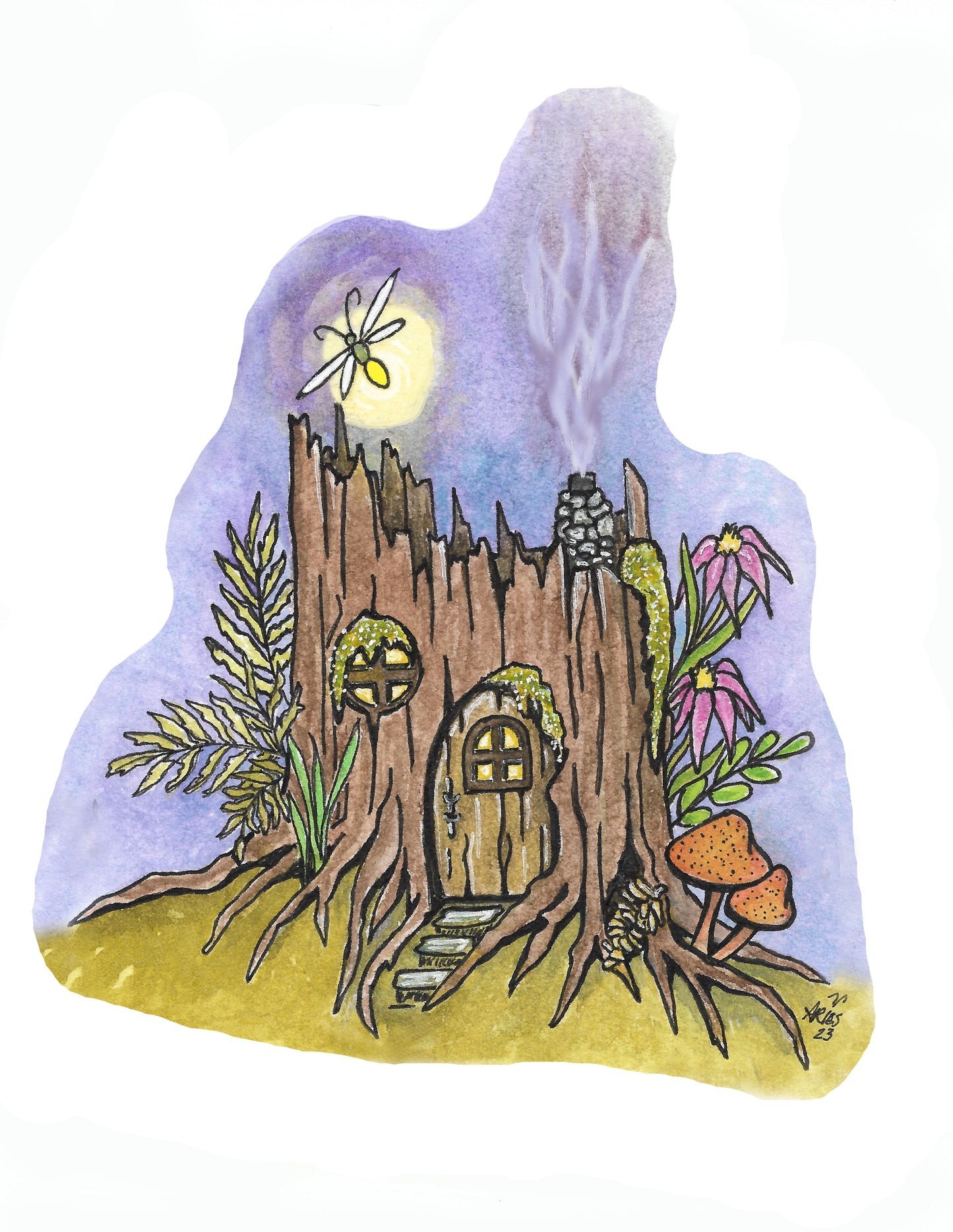 Fairy Homes Stickers