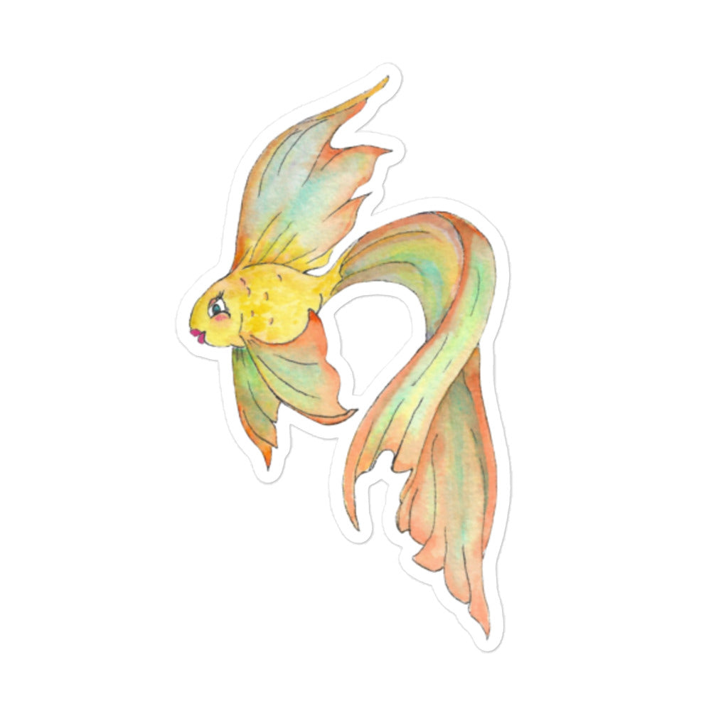 Fancy Goldfish Stickers