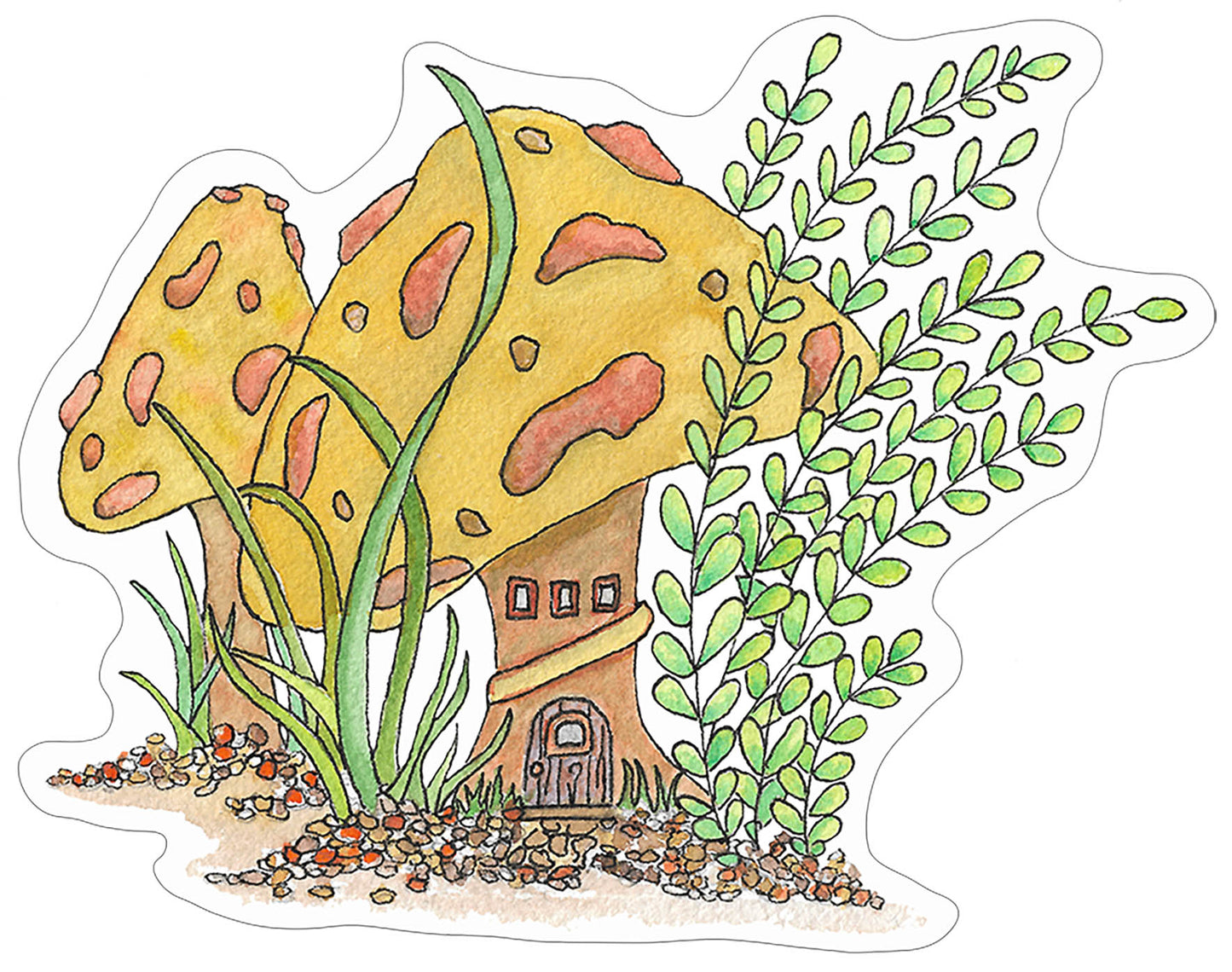 Fairy Homes Stickers