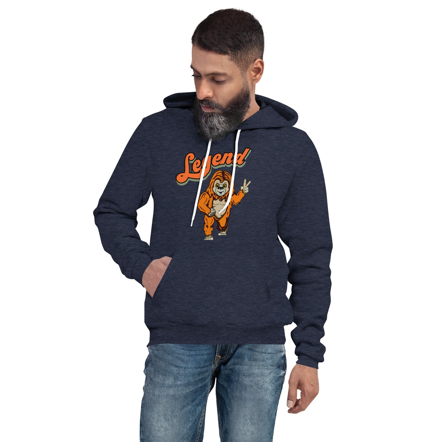 Cute Cryptids Sasquatch/Big Foot Unisex hoodie