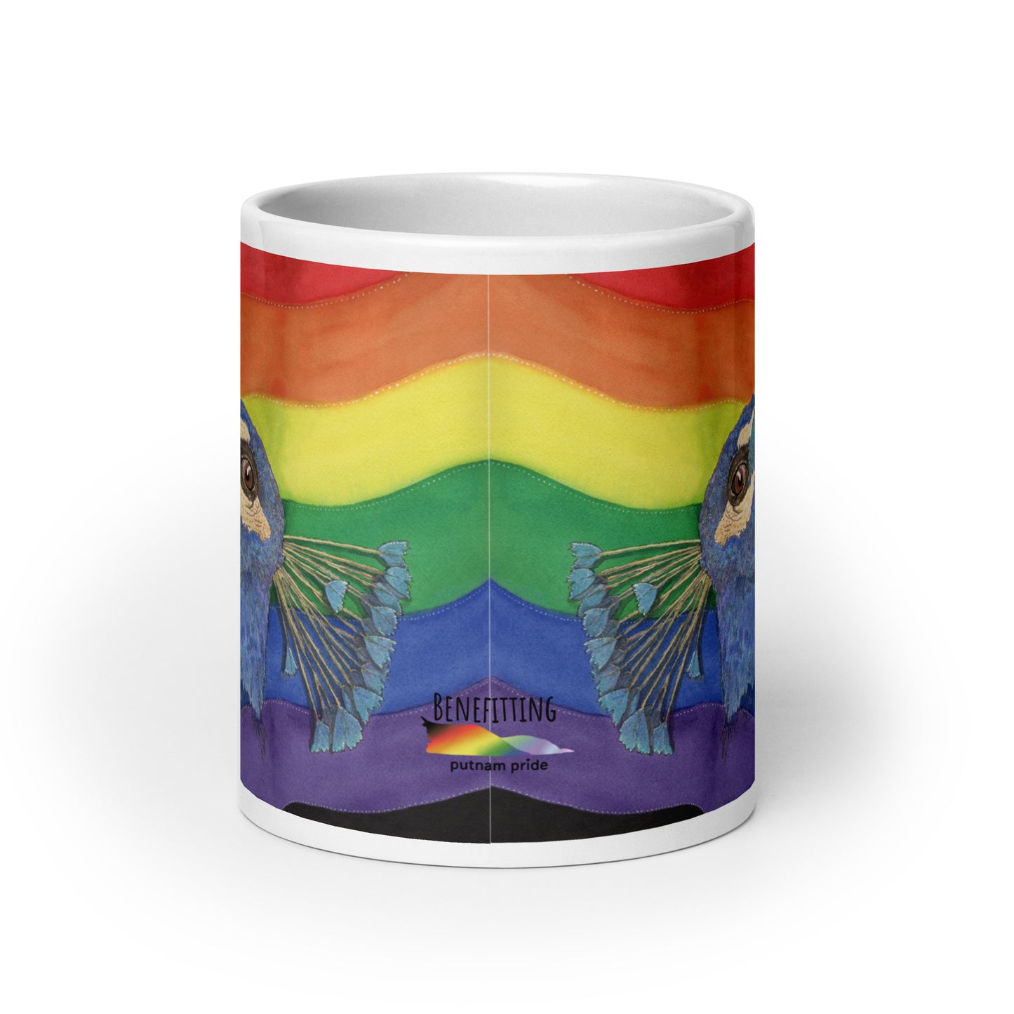 "Help" 20oz glossy mug