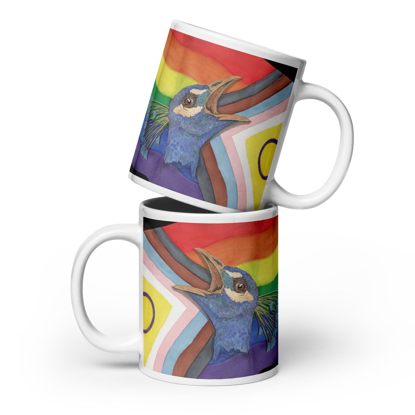 "Help" 20oz glossy mug