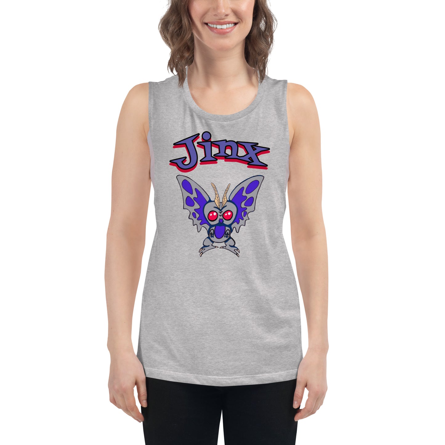 Cute Cryptids Mothman Ladies’ Tank