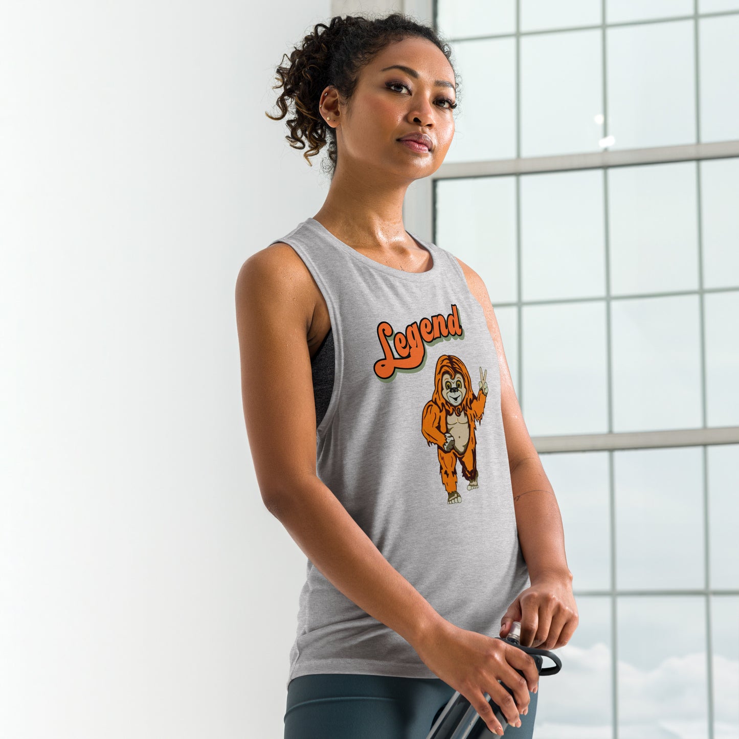 Cute Cryptids Big Foot Ladies’ Tank