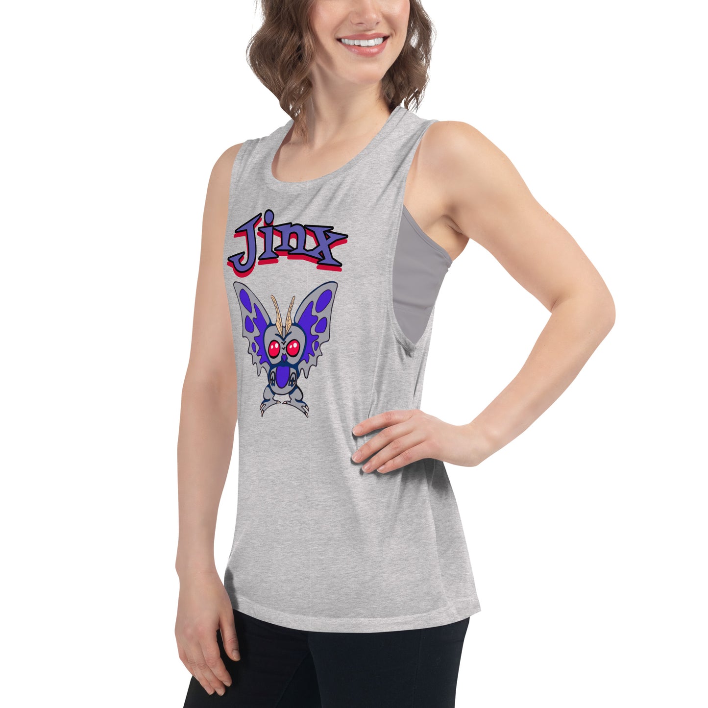 Cute Cryptids Mothman Ladies’ Tank