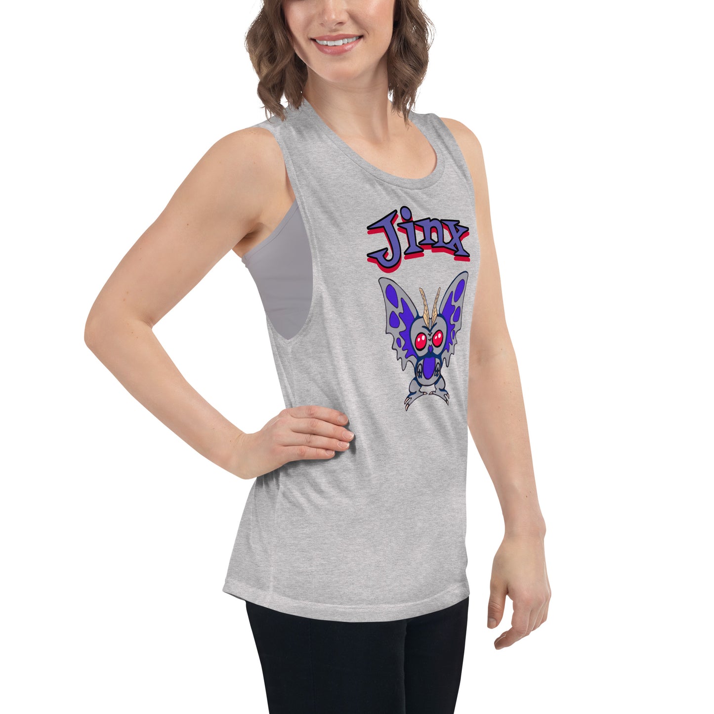 Cute Cryptids Mothman Ladies’ Tank