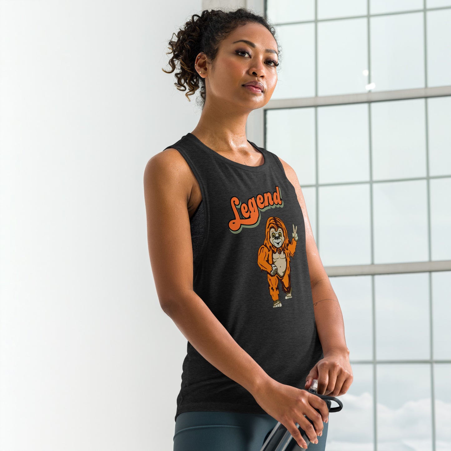Cute Cryptids Big Foot Ladies’ Tank