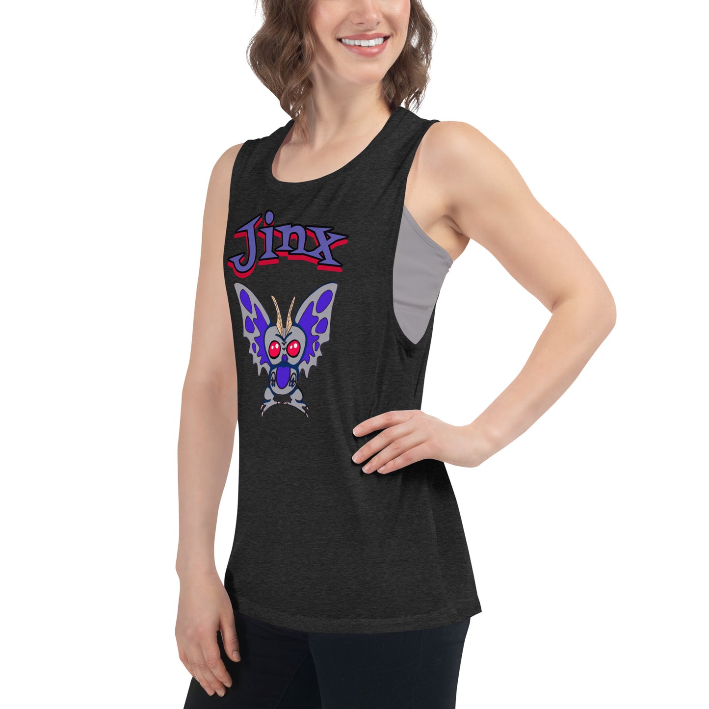 Cute Cryptids Mothman Ladies’ Tank