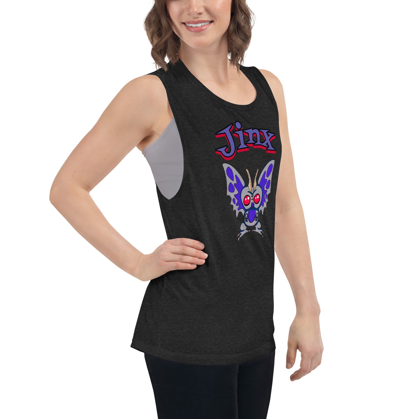 Cute Cryptids Mothman Ladies’ Tank