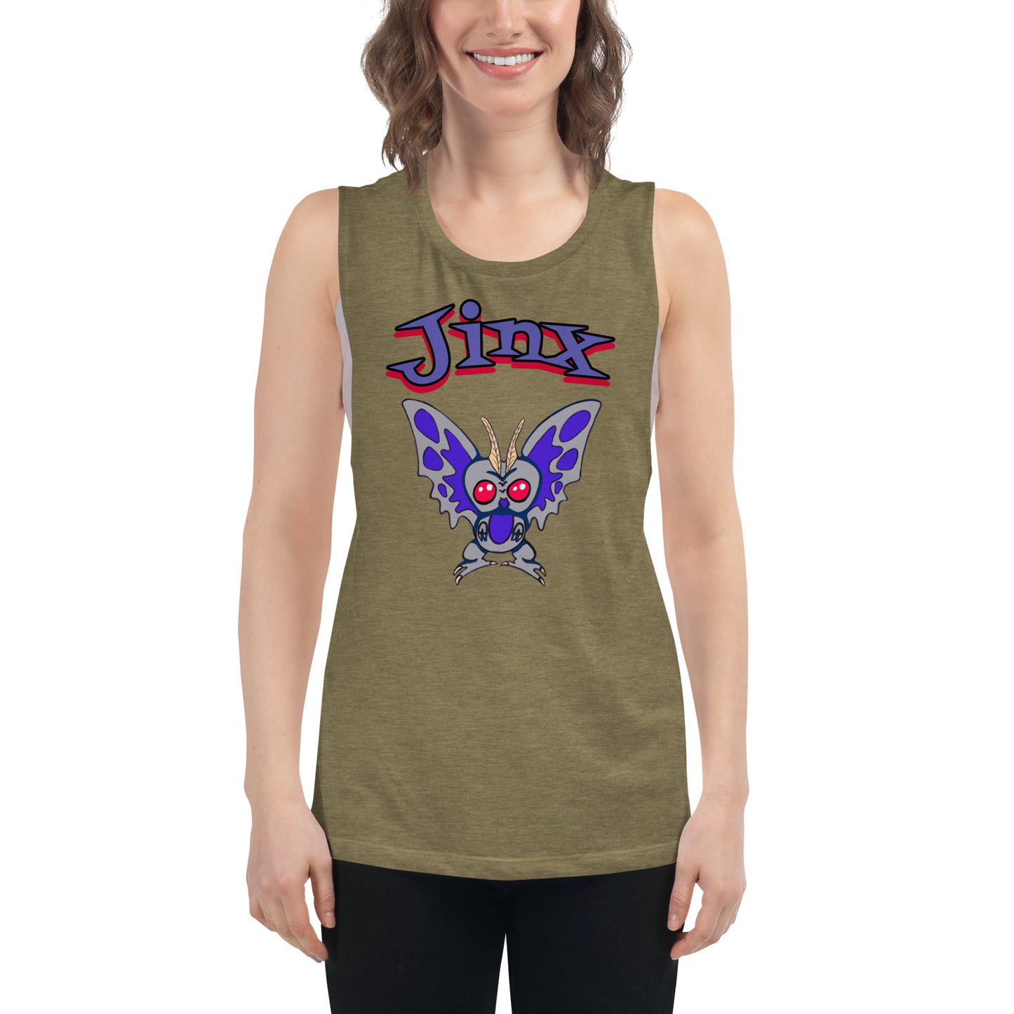 Cute Cryptids Mothman Ladies’ Tank