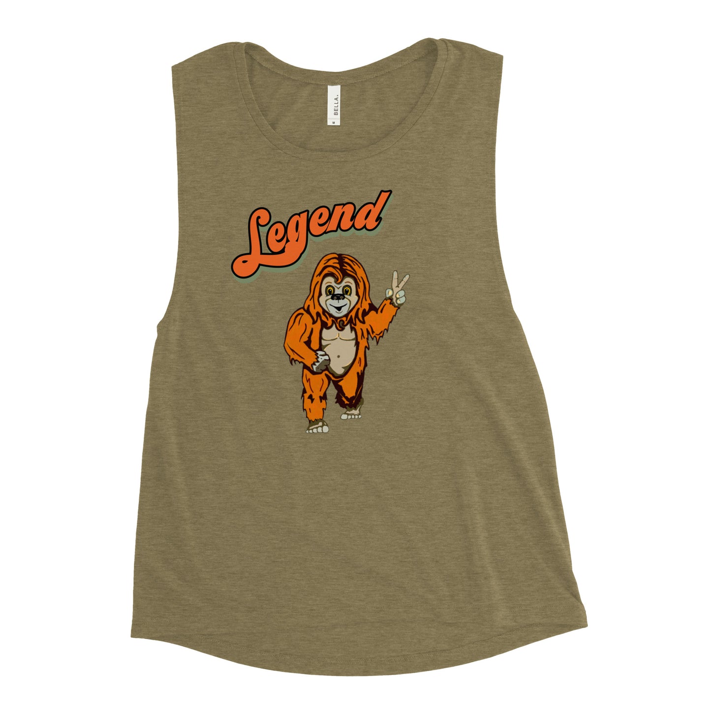 Cute Cryptids Big Foot Ladies’ Tank