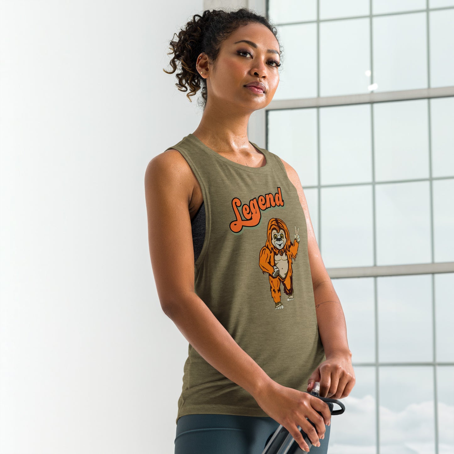 Cute Cryptids Big Foot Ladies’ Tank
