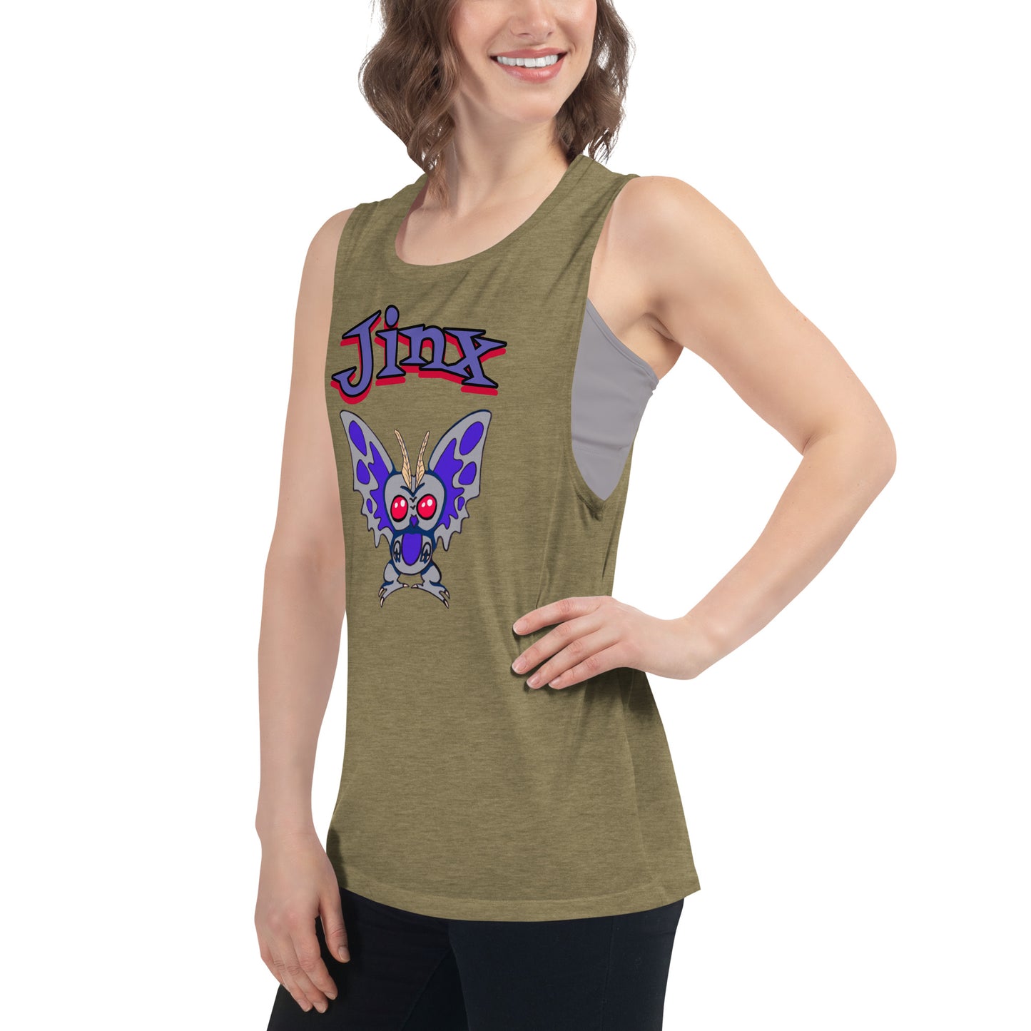 Cute Cryptids Mothman Ladies’ Tank