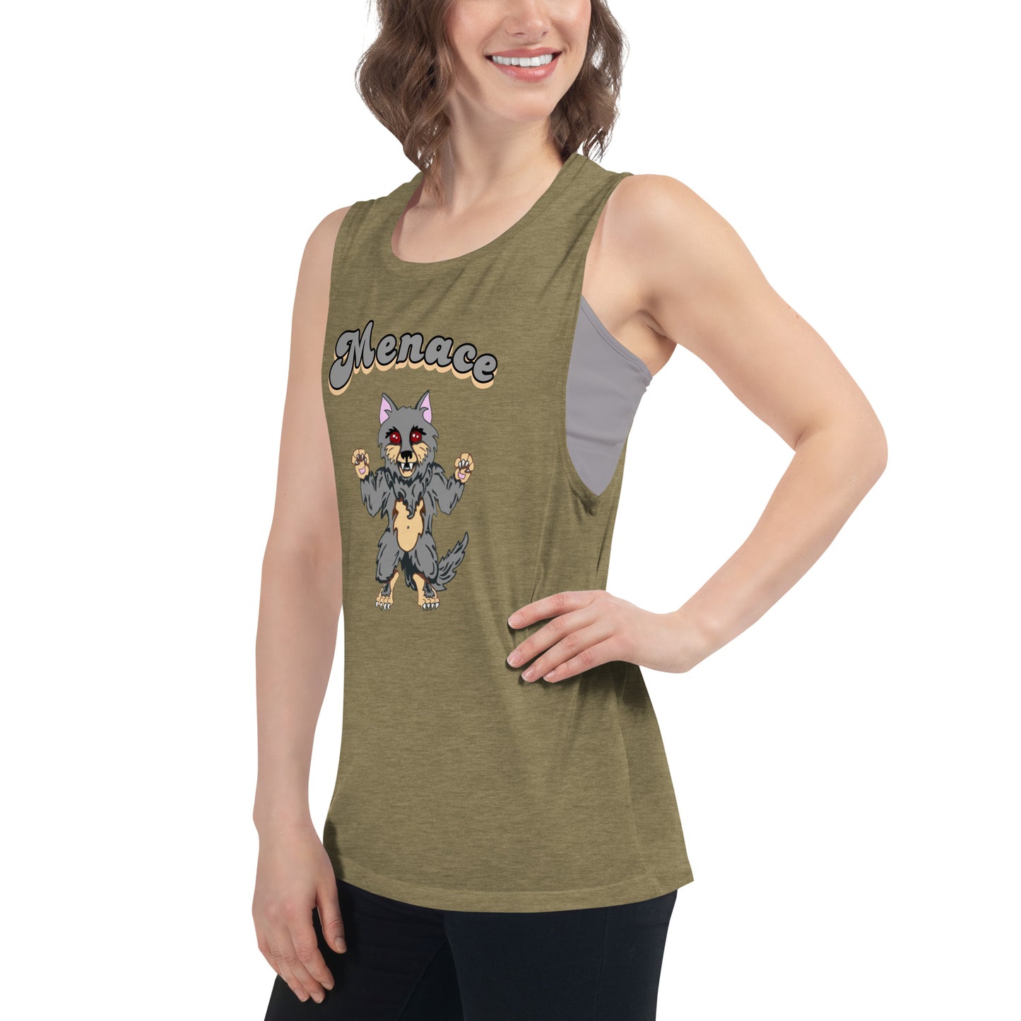 Cute Cryptids Dogman Ladies’ Tank