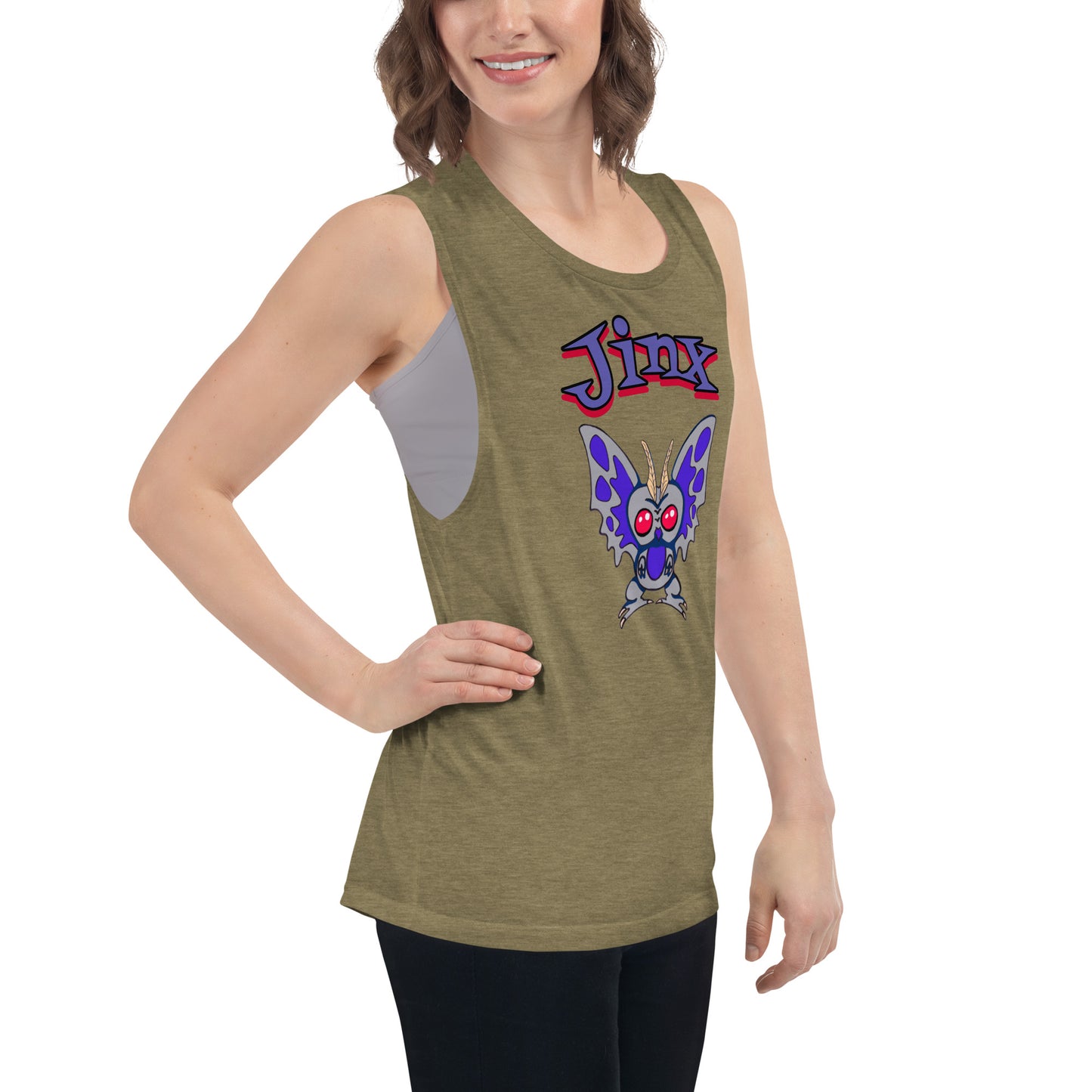 Cute Cryptids Mothman Ladies’ Tank