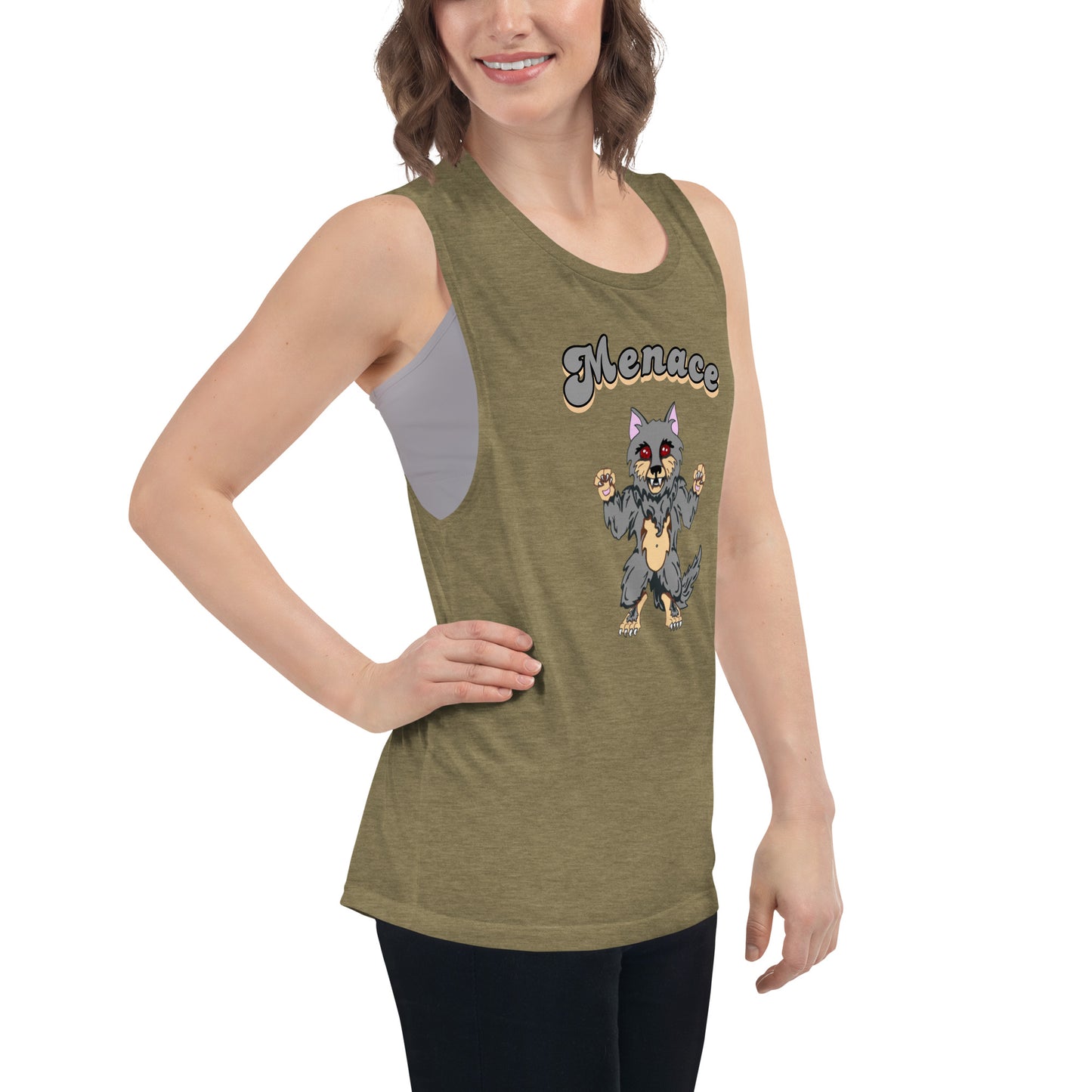 Cute Cryptids Dogman Ladies’ Tank