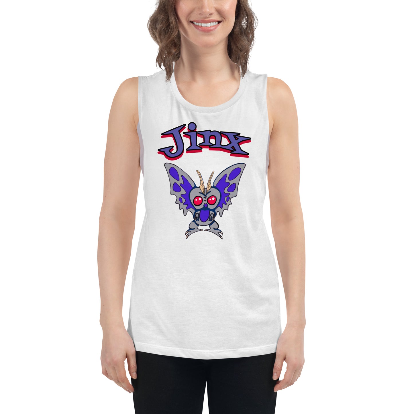 Cute Cryptids Mothman Ladies’ Tank