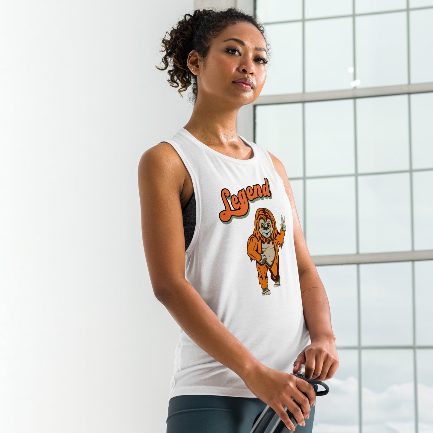 Cute Cryptids Big Foot Ladies’ Tank