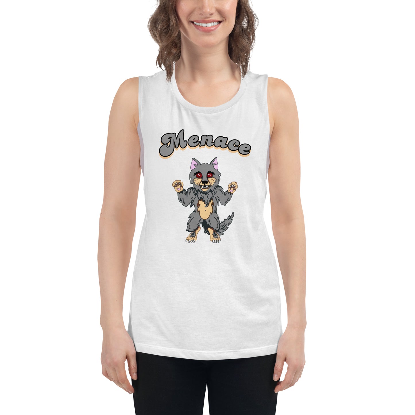 Cute Cryptids Dogman Ladies’ Tank