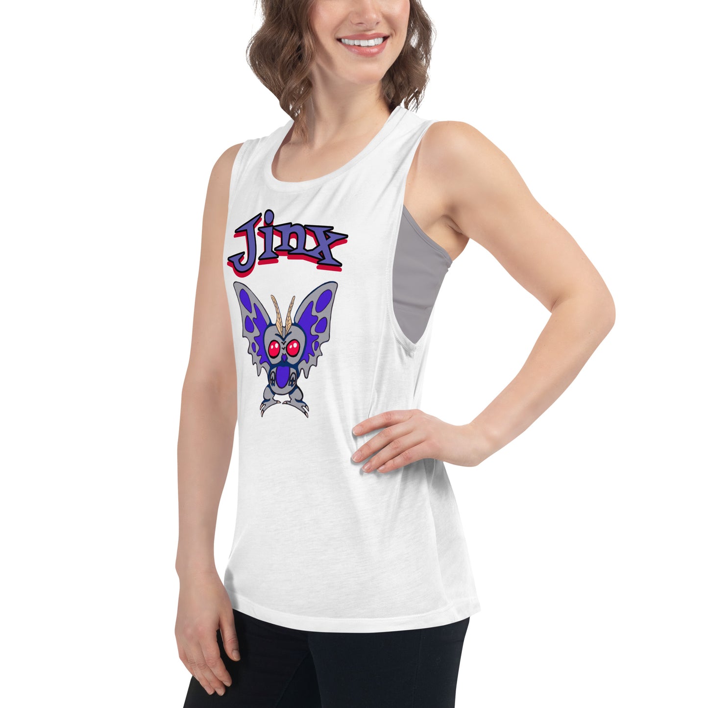 Cute Cryptids Mothman Ladies’ Tank
