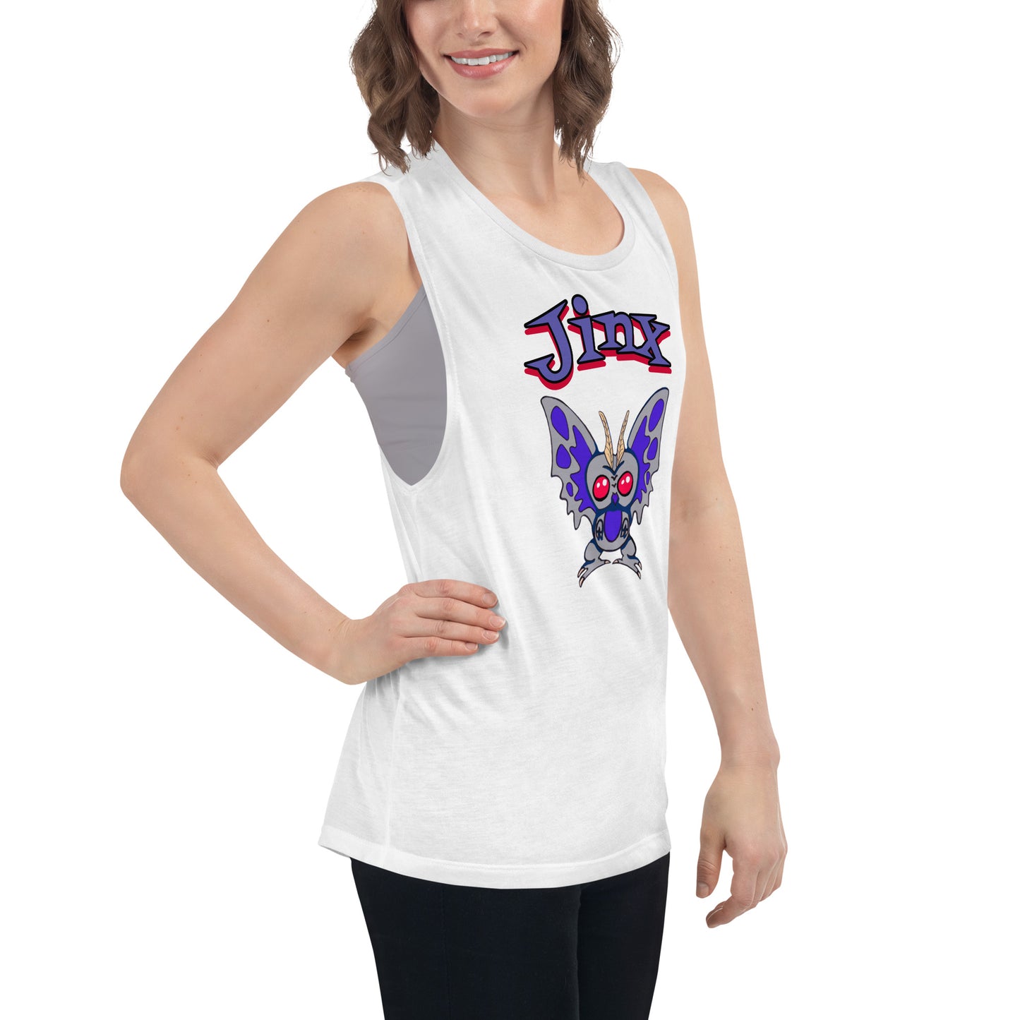 Cute Cryptids Mothman Ladies’ Tank