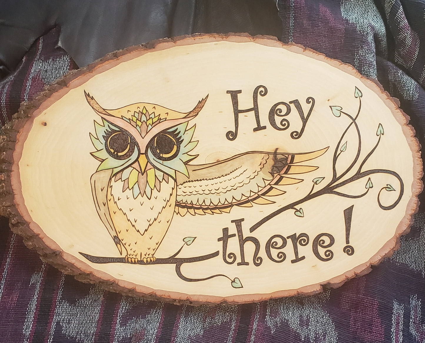 Owl Welcome Sign