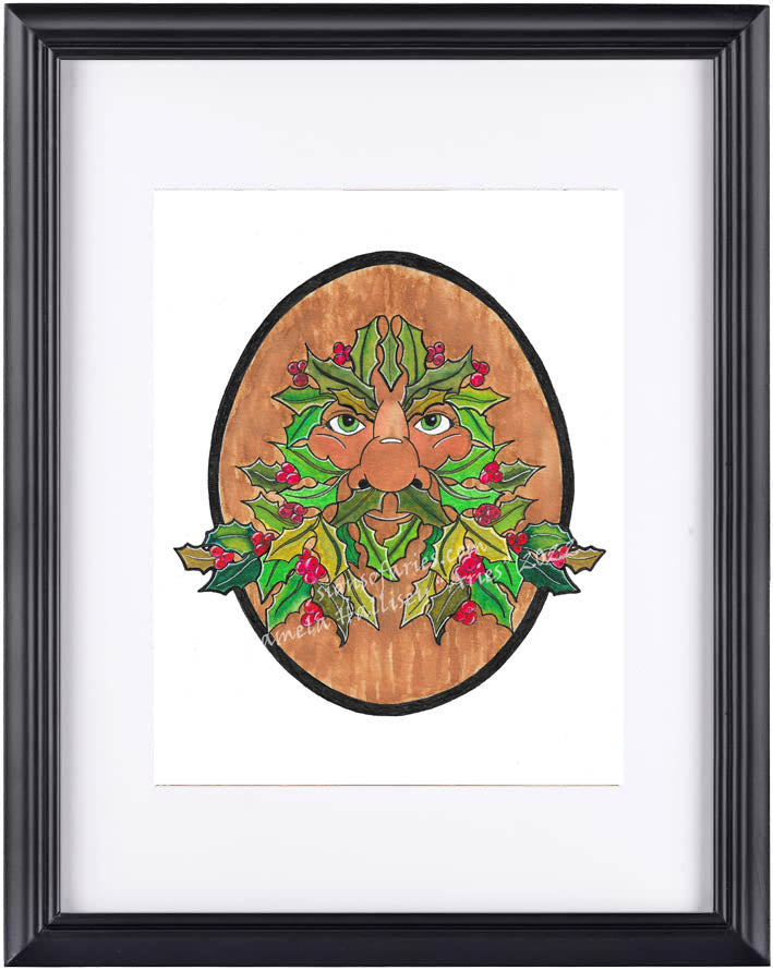 Holly Man Original Art