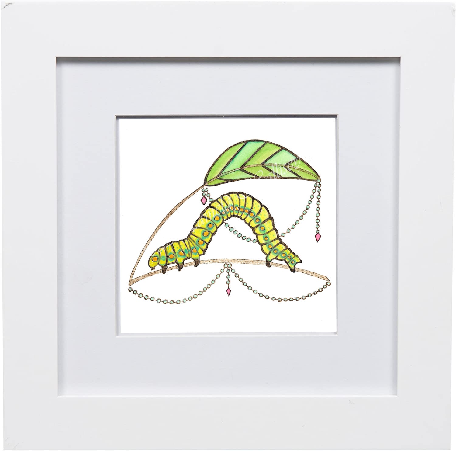 Inchworm original art