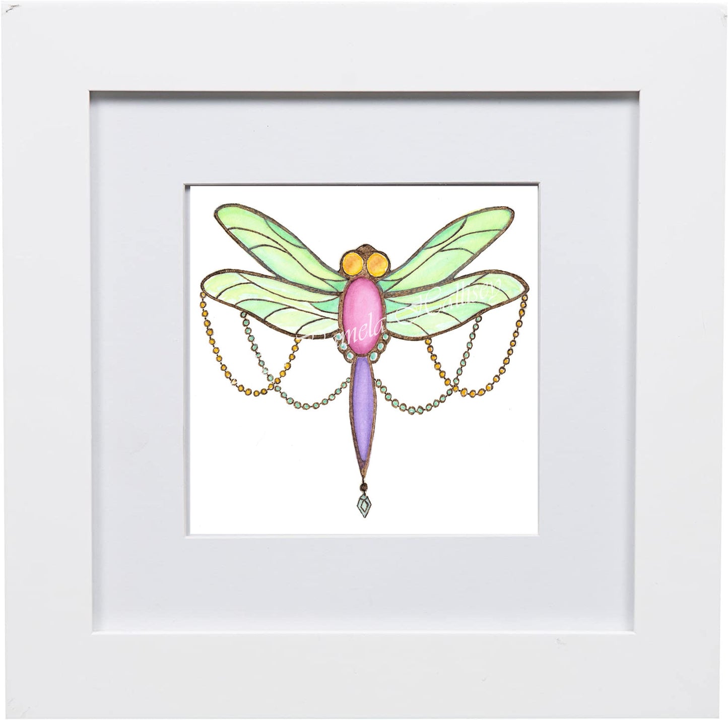 "Bugs!" Dragonfly Art Giclee