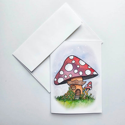 Fairy Homes Collection 5"x7" Frameable Cards