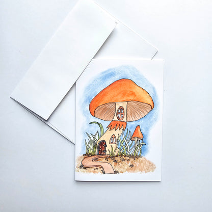 Fairy Homes Collection 5"x7" Frameable Cards