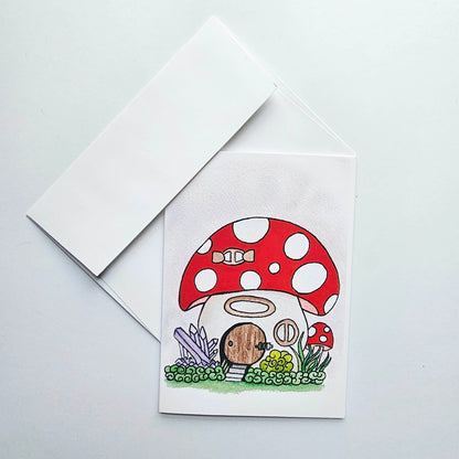Fairy Homes Collection 5"x7" Frameable Cards
