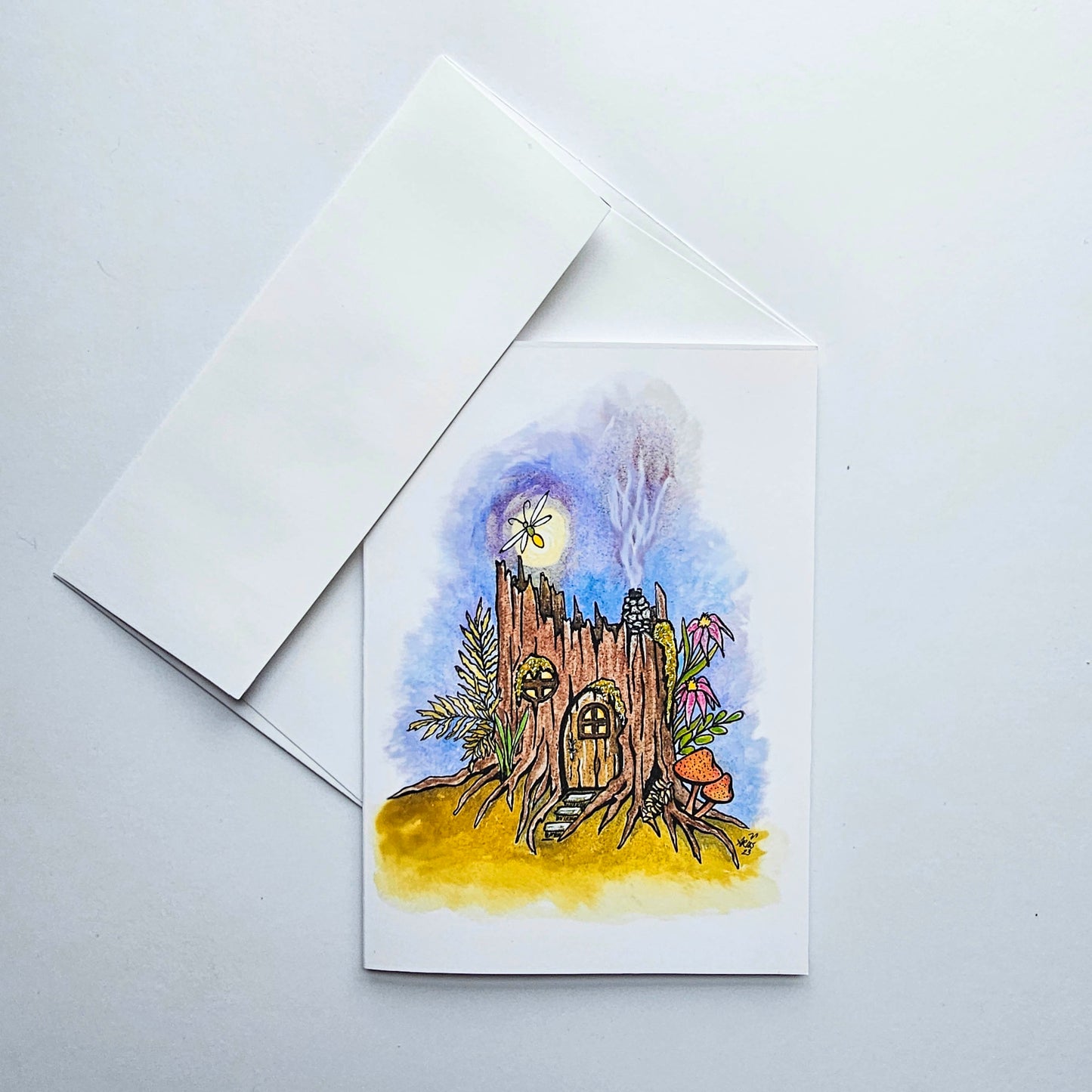 Fairy Homes 5"x7" Frameable Cards