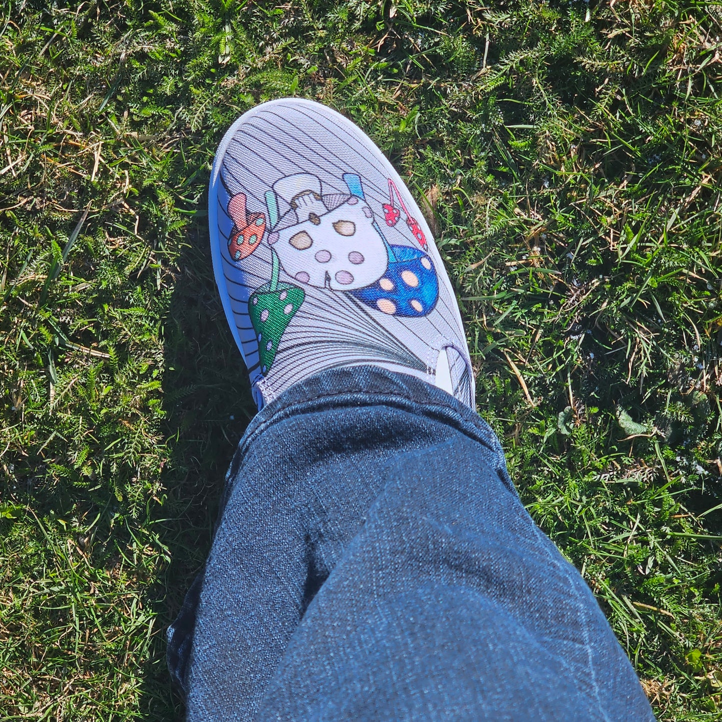 Women’s slip-on canvas shoes