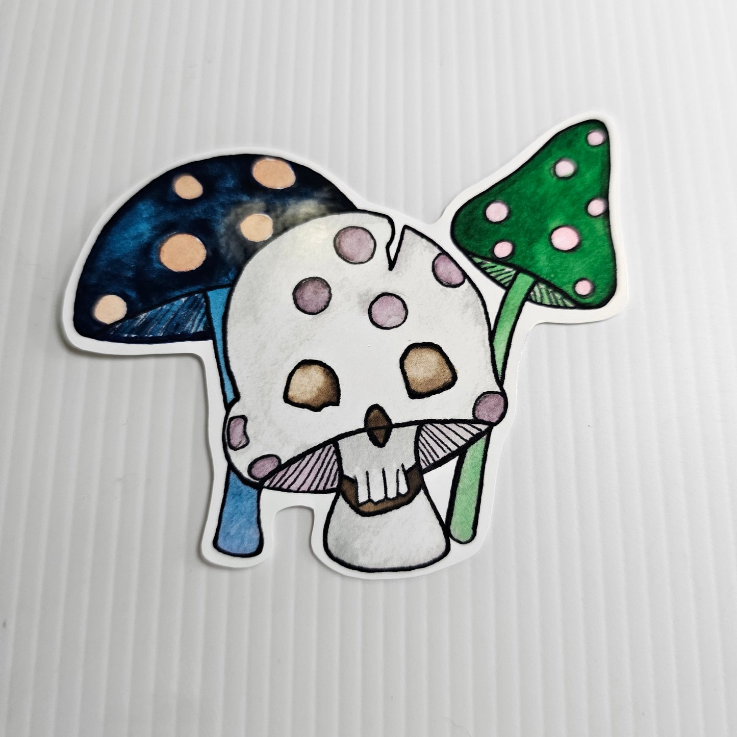 Skull Shroom Stickers