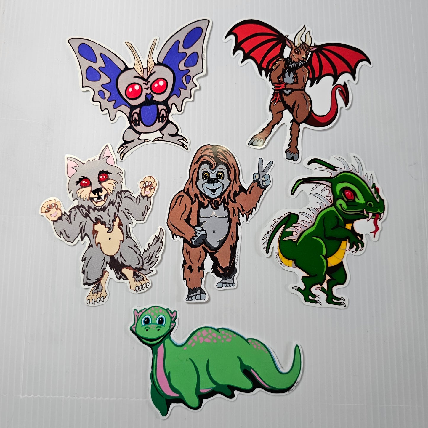 Cute Criptid Stickers