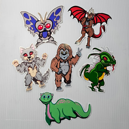 Cute Criptid Stickers