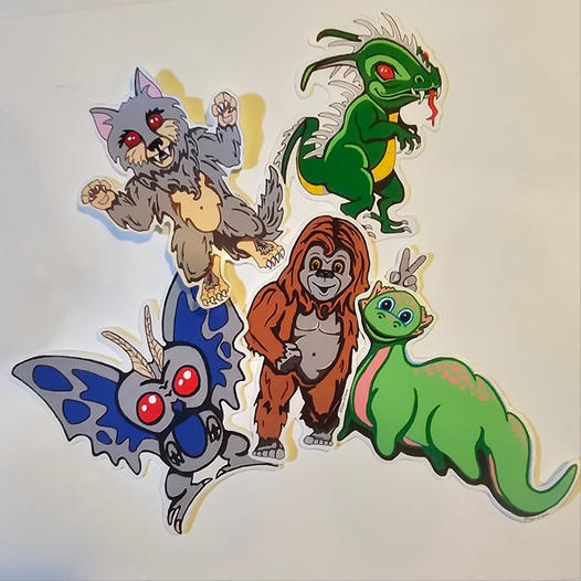 Cute Criptid Stickers