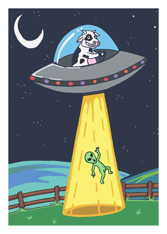 Out of this world Collection 5"x7" frameable cards