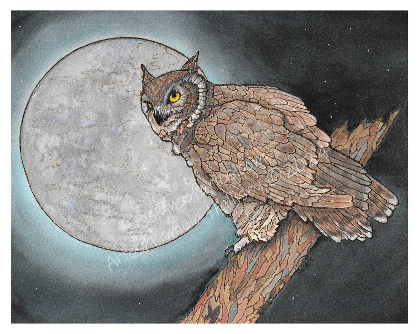 "King of the Night" Giclee Print