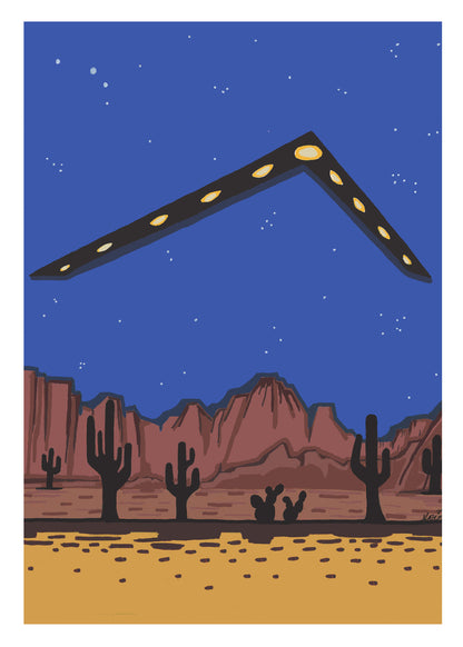 Out of this world Collection 5"x7" frameable cards