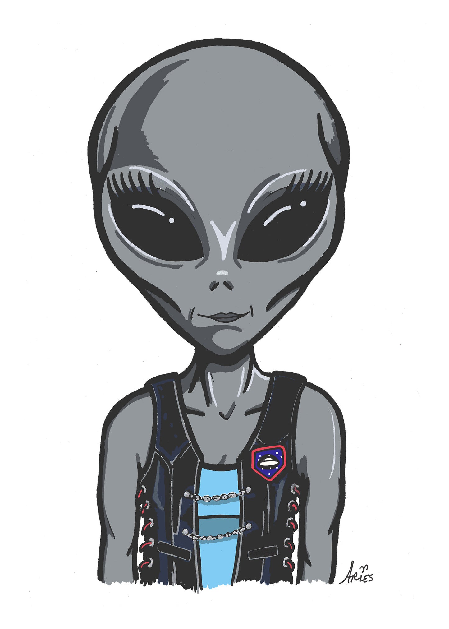Out of this world Collection 5"x7" frameable cards