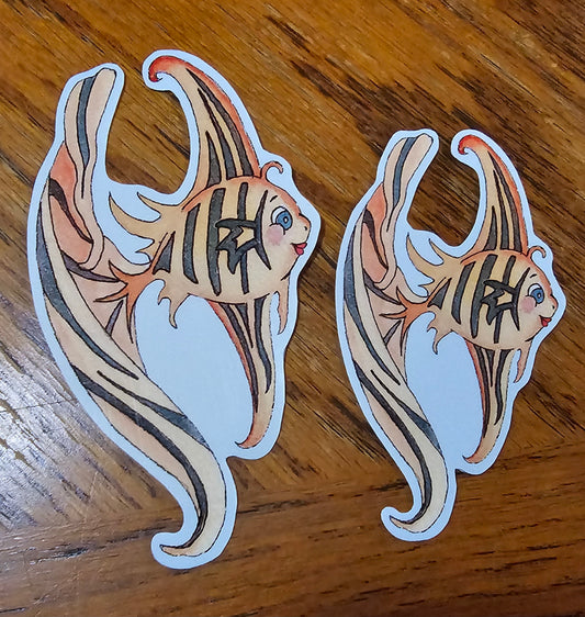 Angelfish Stickers