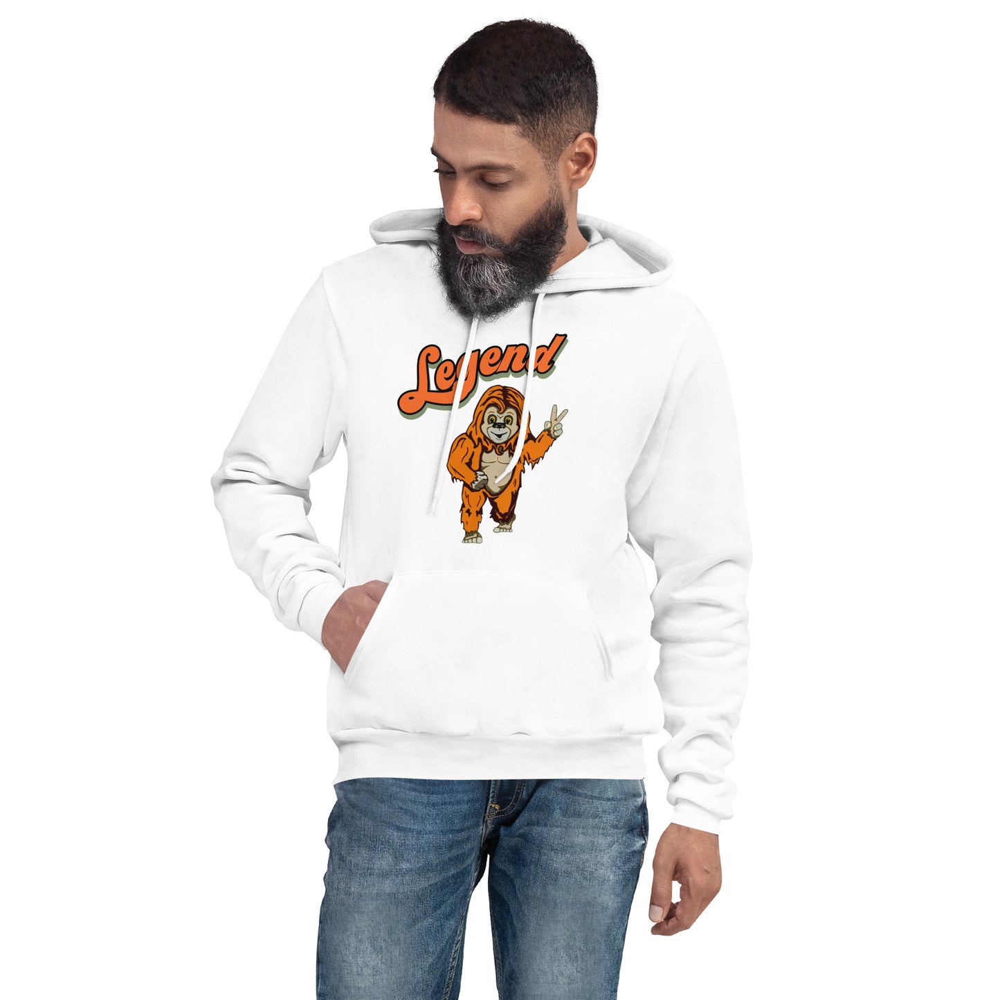 Cute Cryptids Sasquatch/Big Foot Unisex hoodie