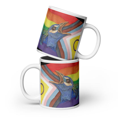 "Help" 20oz glossy mug