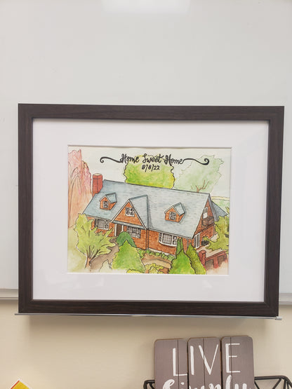 Custom Home Portraits