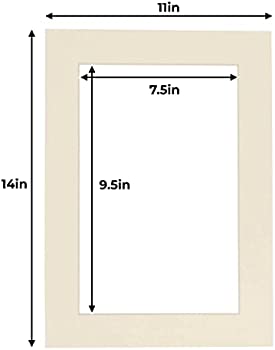 11x14 mat example